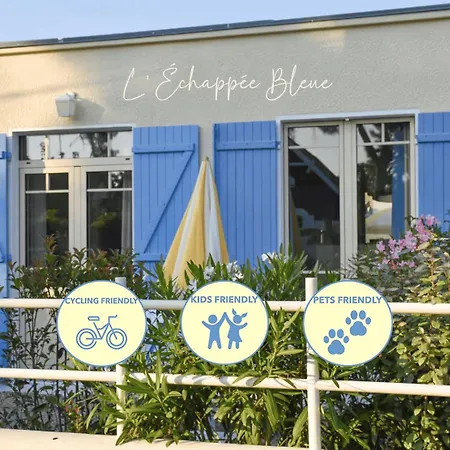 L'échappée Bleue, Maison à 200m De La Pour Et Travail *